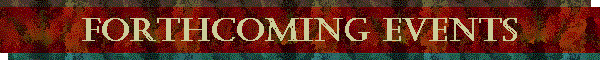 Forthcoming Events